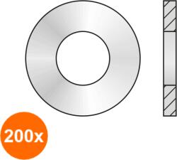 Schaefer-Peters Set 200 x Saiba Plata Forma A 125 Inox A4-8.4 (COR-200X0125484S)