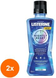 LISTERINE Set 2 x Apa de Gura Listerine Nightly Reset, 400 ml (ROC-2xSATSTR0044)