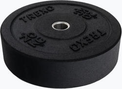 XTREXO TREXO fekete bumper olimpiai súlytárcsa 20 kg TRX-BMP020