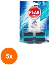 Peak WC Set 5 x 2 Odorizant Wc Peak Tablete Marin, 50 g (ROC-5xMAG1013759TS)