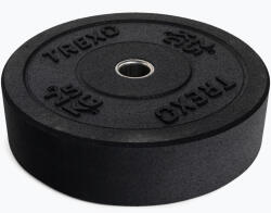 XTREXO fekete bumper olimpiai súlytárcsa 25 kg TRX-BMP025 Súlytárcsa