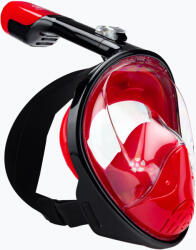 AQUASTIC piros teljes arcú snorkeling maszk SMA-01SC