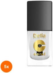 Delia Cosmetics Set 5 x Oja Coral 501 Innocent 11 ml Incolor