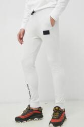 Helly Hansen pantaloni de trening culoarea alb, neted 9BYY-SPM0MB_00X