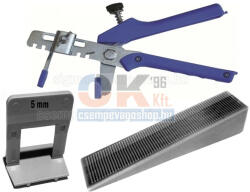 SKT SKT2015 ÉKES szintező, 100db ÉK + 100db TALP +1db FOGÓ 5mm fuga 12-20mm (skt201515cs10) (skt201515cs10)