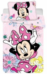  Jerry Fabrics Gyermekágynemű Minnie pillangó 02 baby Pamut, 100/135, 40/60 cm, 100/135, 40/60 cm