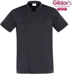 Giblor's THIAGO szakácskabát - FEKETE (15P08G640)