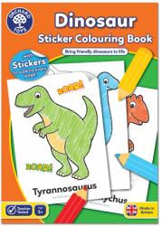 Orchard Toys Carte de colorat cu activitati in limba engleza si abtibilduri Dinozaur DINOSAUR (ORCB09) - piciolino Carte de colorat