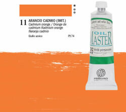Ferrario Master olajfesték, 60 ml - 11, cadmium orange
