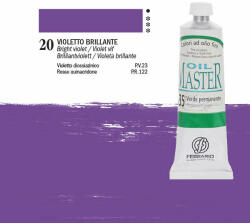 Ferrario Master olajfesték, 60 ml - 20, bright violet
