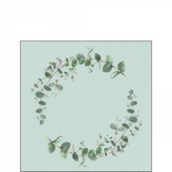 Ambiente Eucalyptus Branch Green papírszalvéta 25x25cm, 20db-os