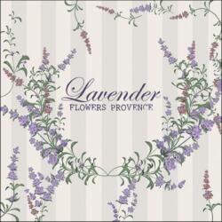 Ambiente Lavender Flowers papírszalvéta 33x33cm, 20db-os