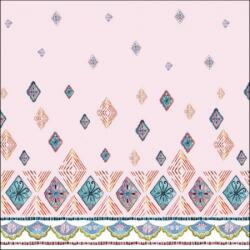 Ambiente Diamonds Rose papírszalvéta 33x33cm, 20db-os - szep-otthon