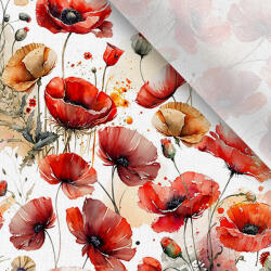 Takoy Jersey Takoy festett pipacsok