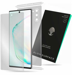 Alien Surface Folie Alien Surface, Compatibila cu Samsung Galaxy Note 10, Ecran, Spate si Laterale Transparent