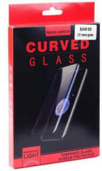 Hurtel Folie Sticla Curbata - Adeziv cu Lampa UV - Compatibila cu Samsung Galaxy S8 Transparenta