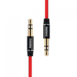 REMAX Cablu Audio AUX, Jack Tata - Jack Tata 3.5 mm, REMAX, 1m, Rosu