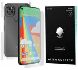 Alien Surface Folie Alien Surface, Google Pixel 5, Ecran, Spate si Laterale Transparent