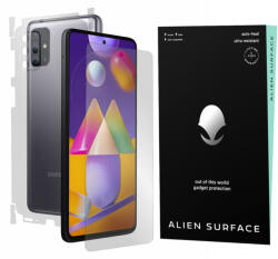 Alien Surface Folie Alien Surface, Compatibila cu Samsung Galaxy M31s, Ecran, Spate si Laterale Transparent