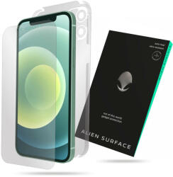 Alien Surface Folie Alien Surface, Compatibila cu iPhone 12 Pro, Ecran, Spate si Laterale Transparent