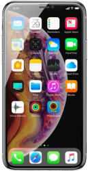 Baseus Folie Compatibil cu iPhone 11 Pro Max / Compatibil cu iPhone XS Max, Sticla Securizata 3D, Baseus Diamond Body, Anti-Spy, cu Rama, Negru