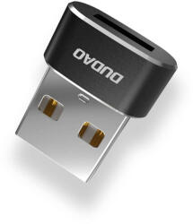 Dudao Adaptor / OTG / Conector USB Type C - USB, Dudao, Negru