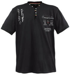 LAVECCHIA tricou bărbătesc 2042 oversize Gri inchis 4XL