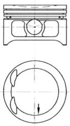 Kolbenschmidt dugattyú KOLBENSCHMIDT 97363610 (97363610)
