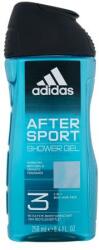 Adidas After Sport Shower Gel 3-In-1 gel de duș 250 ml pentru bărbați