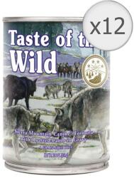 Taste of the Wild Sierra Mountain Nedves kutyaeledel, Bárány, 12x390g