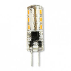TESLA - LED G4001540-1S, izzó G4, 1, 5W, 12V, 90lm, 10 000h, 4000K hideg fehér, 360°