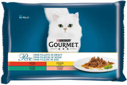 Gourmet Perle macskaeledel, Marhahús szószban, 4x85g