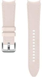 Samsung hibrid bőr okosóra szíj Galaxy Watch4 20mm M / L, rózsaszín (ET-SHR89LPEGEU)