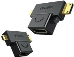 UGREEN 20144 mini / micro HDMI HDMI adapter (fekete) (20144) - scom