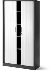 Jan Nowak® | DAMIAN Fém szekrény harmonika ajtókkal / Antracit-fehér (750)