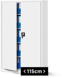 JAN NOWAK JAN II | 1004 Fém iratszekrény / FEHÉR színben (1004)