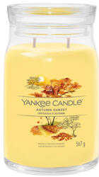 Yankee Candle Autumn Sunset lumânare mare Signature 567 g