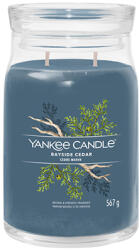 Yankee Candle Bayside Cedar lumânare mare Signature 567 g
