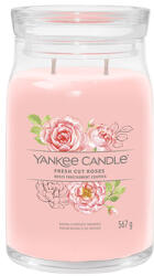Yankee Candle Fresh Cut Roses signature gyertya nagy 567 g
