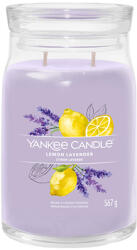 Yankee Candle Lemon Lavender signature gyertya nagy 567 g