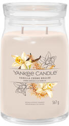 Yankee Candle Vanilla Creme Brulee signature gyertya nagy 567 g