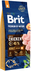 Brit Premium 2x15kg Brit Premium by Nature Adult Medium száraz kutyatáp