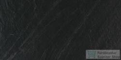 Marazzi Mystone Lavagna Nero Str. Rett. 30x60 cm-es strukturált padlólap M05D (M05D)