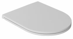 Sapho Isvea Infinity vékony Duroplast Soft Close WC-ülőke, matt fehér 40KF0201I-S (40KF0201I-S)