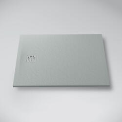 MARMY Dolomite szögletes zuhanytálca 70x100 Valentino Grey / Matt Szürke 807636701053 +ajándék szifon (80 7636 70 10 53)