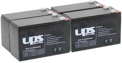 UPS Power Eaton 5115-1500 1500VA helyettesítő szünetmentes akkucsomag (4 * 12V 9Ah)
