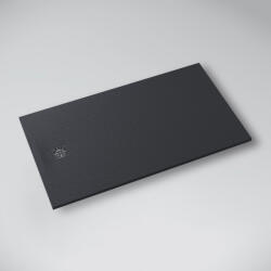 MARMY Dolomite szögletes zuhanytálca 70x140 Cavalli Black / Matt Fekete 807746701454 +ajándék szifon (80 7746 70 14 54)