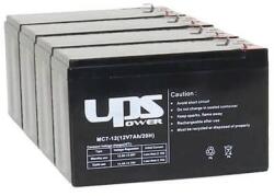UPS Power Eaton Powerware NetUPS SE 1000RM helyettesítő szünetmentes akkucsomag (4 * 12V 7Ah)