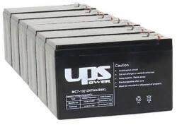 UPS Power Eaton EX2200RT2U helyettesítő szünetmentes akkucsomag (6 * 12V 7Ah)