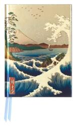  Jegyzetfüzet A/6 vonalas keményfedeles mágneses Hiroshige: Sea at Satta (FTPB21)